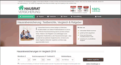 Desktop Screenshot of hausratversicherungtest.net